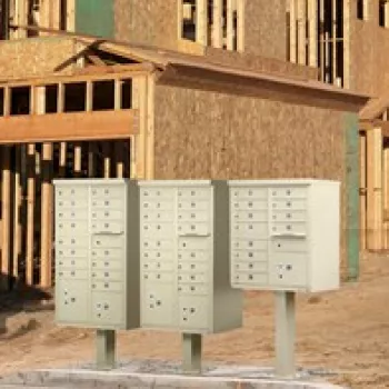 New Construction Cluster Mailboxes
