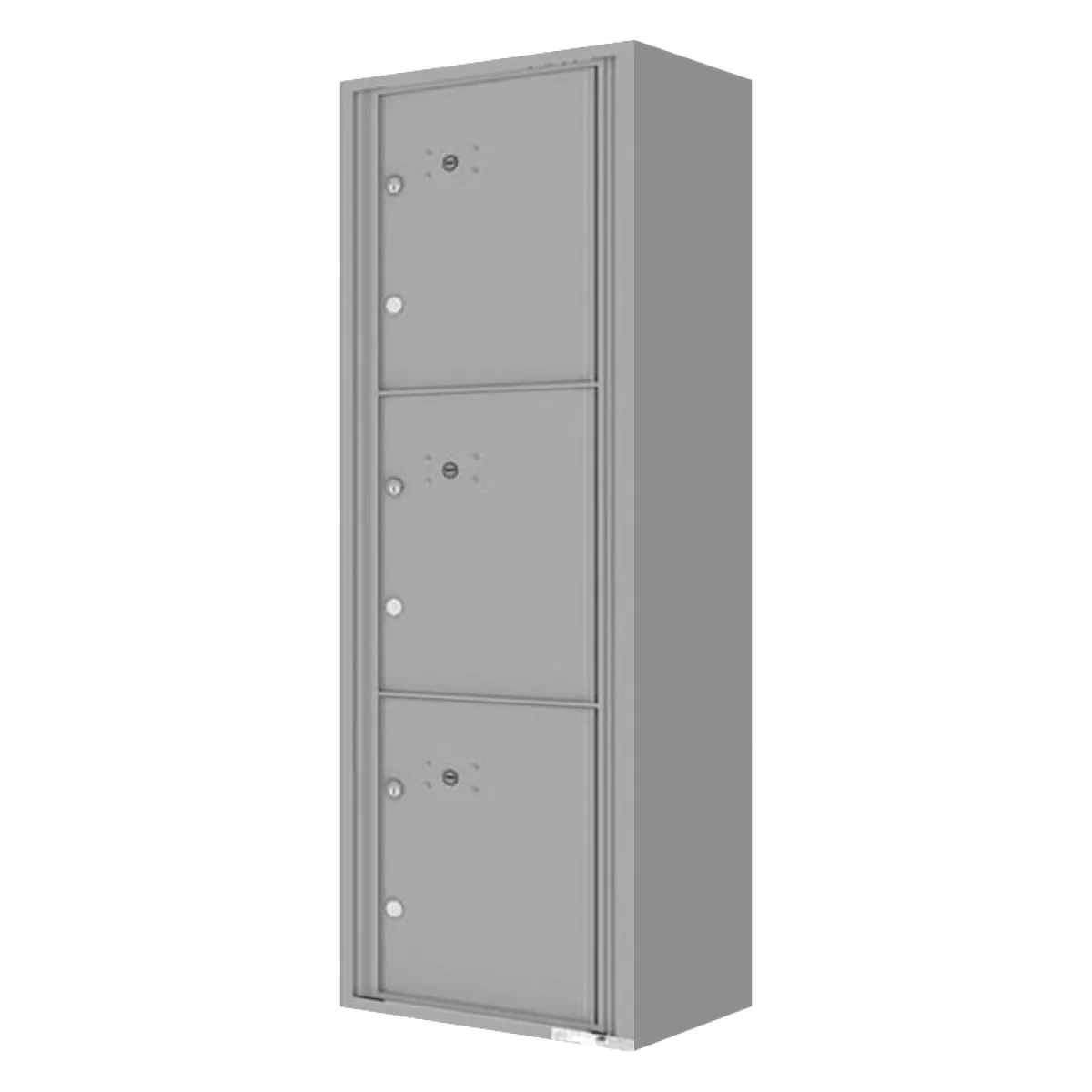 3 Parcel Lockers 4C Surface Mount Mailboxes - 15 Door High - 4C15S-3P-