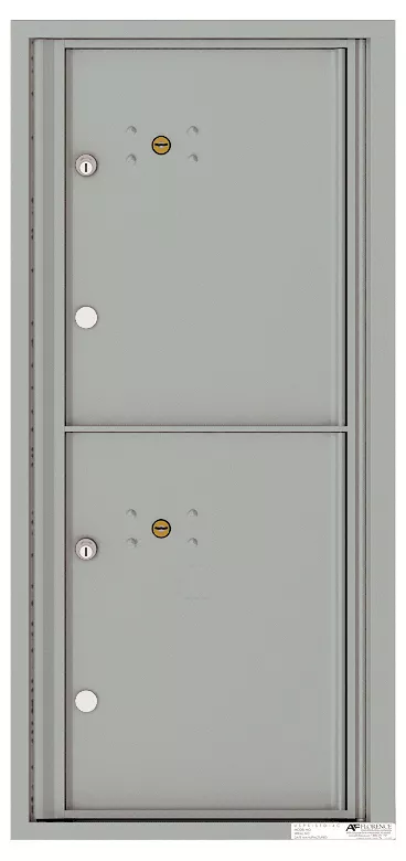 Florence 4C Horizontal Mailbox - ADA Compliant Max Height - 2 Parcel Lockers - USPS Access