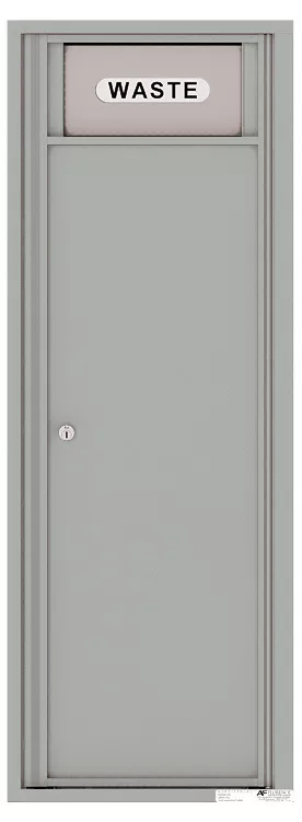 Florence 4C Mailbox Extra Large Trash/Recycling Bin - 13 Doors High - - USPS Access