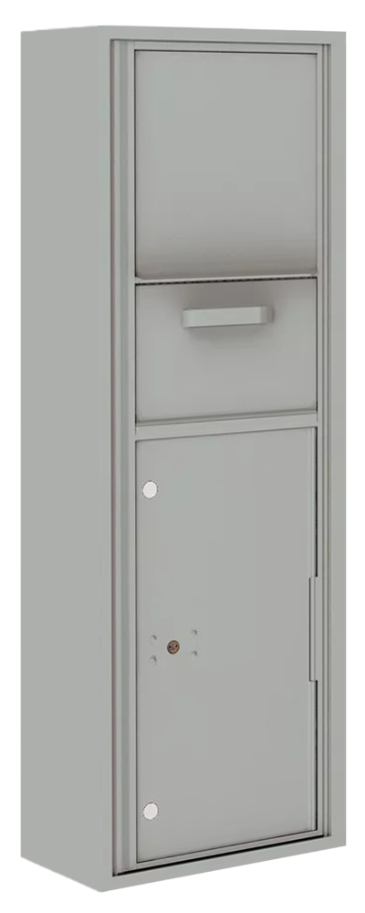 Florence 4C Mailbox Hopper Collection Drop Box - Front Loading - 14 Doors High - Surface Mounted - Private Access