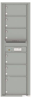 Florence 4C Horizontal Mailbox - 15 Doors High - 6 Doors - USPS Access
