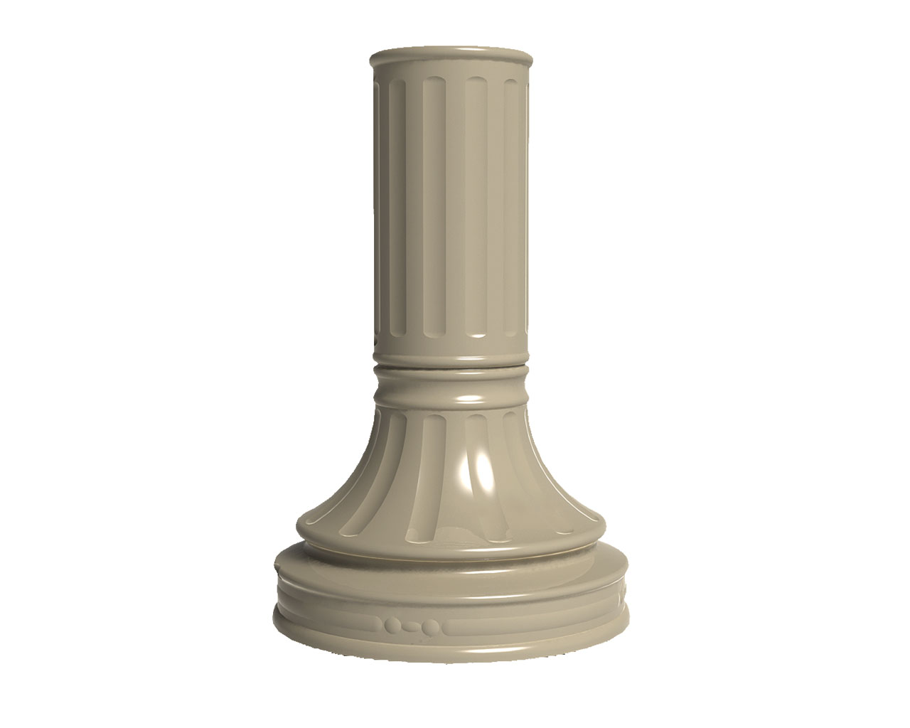 Traditional Column Pedestal Cover For Cluster Box Units - Long