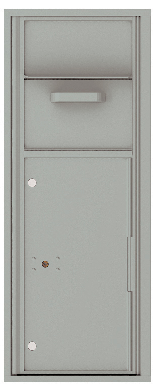 Florence 4C Mailbox Hopper Collection Drop Box - 12 Doors High - Front Loading - USPS Access -