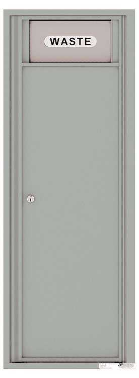 Florence 4C Mailbox Extra Large Trash/Recycling Bin - 13 Doors High - - USPS Access